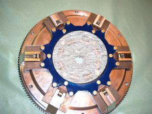 6000 rpm flywheel and pressure plate assembly (only)